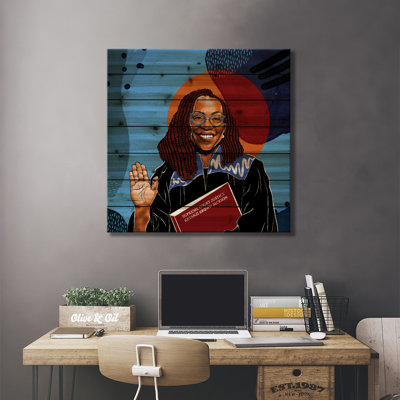 " Supreme Court Justice Ketanji Brown Jackson " by Domonique Brown