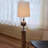 Carbon Steel Minimalist Creative Vertical Table Lamp