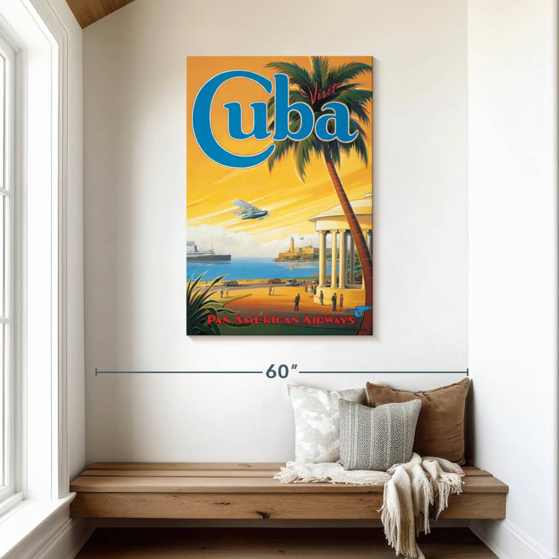 Gillard Visit Cuba, 45" H x 30" W