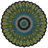 Ebright Handmade Natural Wool Scalloped Round Indoor Area Rug-477109096