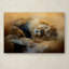 Vidur «Lion Love 2», impression sur toile tendue-22069838