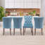 Chaises de salle à manger, chaise de salle à manger rembourrée haut de gamme avec anneau clouté-511006621-531111163-511006608