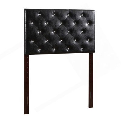 Tête de lit double Super Nova G0132-FHB, NOIR