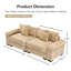 Coussin modulaire surdimensionné de 92 po Cloud-1907464194