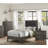 Dark Gray Finish Bed-1118466682