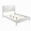 Cadre de lit en bois blanc-131574168