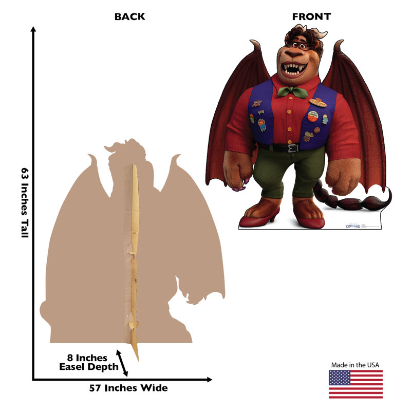 Accroche en carton manticore