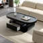 Table basse moderne simple de forme ovale-104845660-104845666-104845669