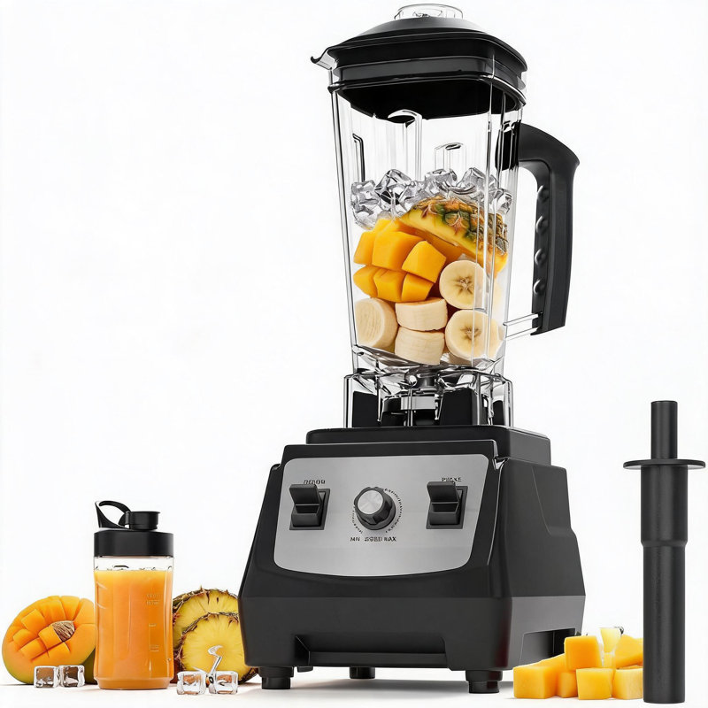 68oz Commercial Blender, Knob Control, 9 Speed Adjust