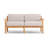 Haven 62.5'' Wide Teak with Sunbrella® Cushions-72605205