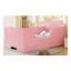 Structure de lit pour tout-petits en forme d'ours rose-869377898