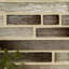 Kinzari Interlocking 12 in. x 12 in. Glossy Glass Mosaic Wall Tile-1920364507