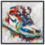 «Intricate Strokes Sneaker», impressions sur toile par Art Remedy-110314992-110314995-110314998