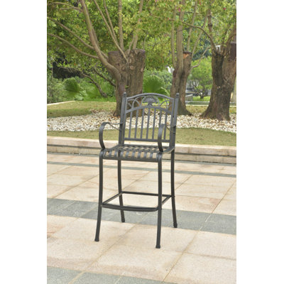 Anzum Metal Outdoor Stool