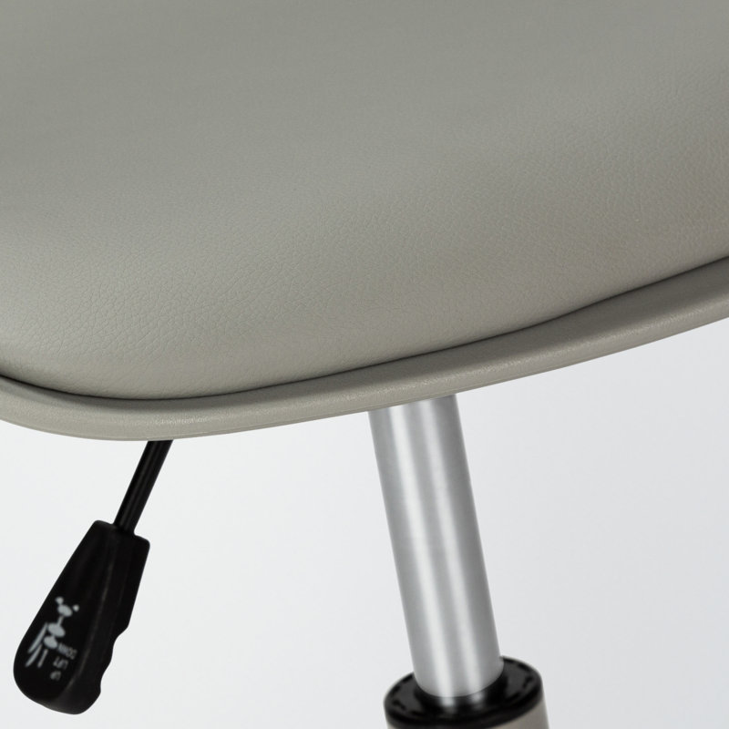 Seine Adjustable Height low-back Office Chair, Gray 31.22'' H X 18.20'' W X 18.20'' D