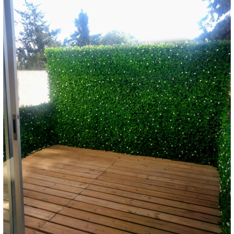 1.6 ft. H x 1.6 ft. W Artificial Tulum Leaf Fence Panel