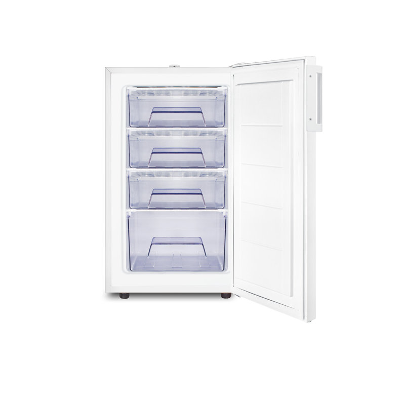 Summit Appliance 20" W 2.8 Cubic Feet Freezer with Adjustable Temperature Controls