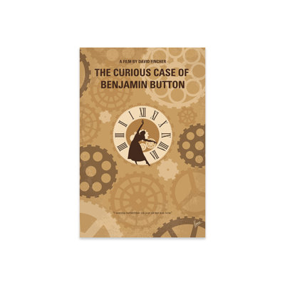Curious Case of Benjamin Button Minimal Movie by Chungkong  No Frame Poster