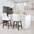 Danh 2-Pack Swivel Counter Stool