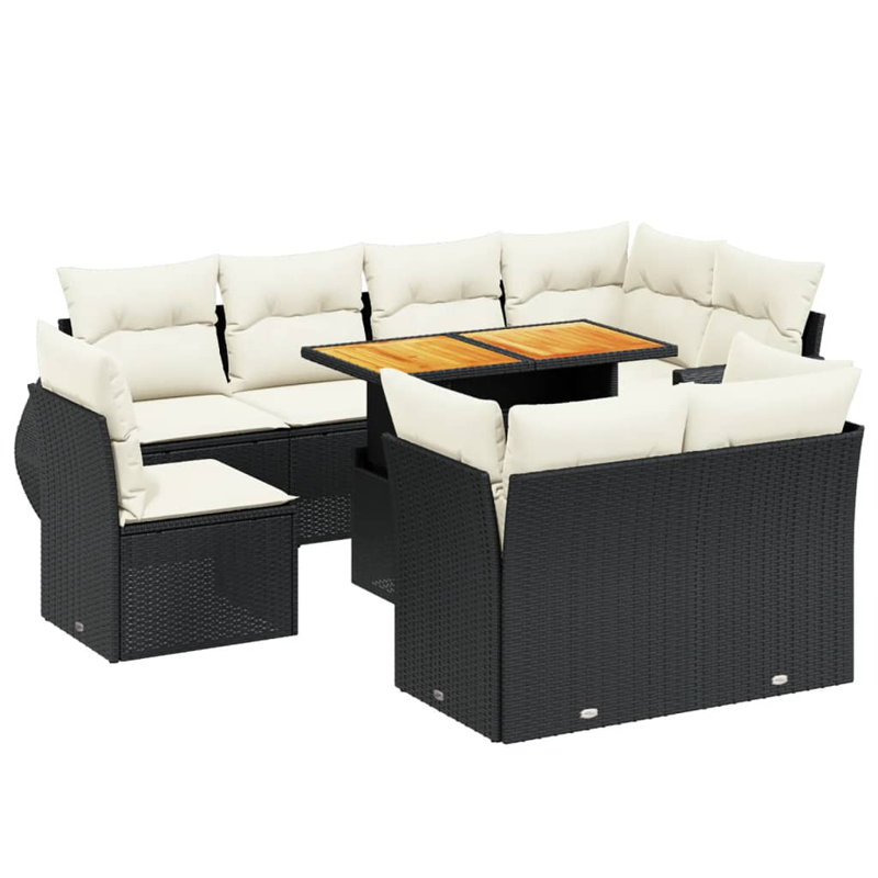 Ensemble de canapé de jardin Vidaxl