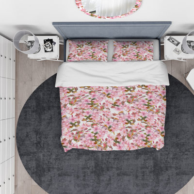 Ensemble de housse de couette designart fleuring