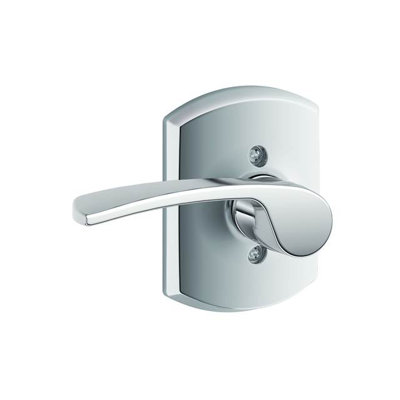 Merano Lever with Greenwich Trim Non-Turning Lock