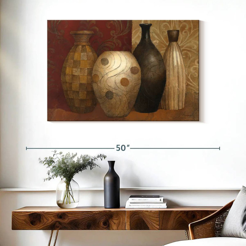 Senne Timeless Vessels, 26" H x 39" W