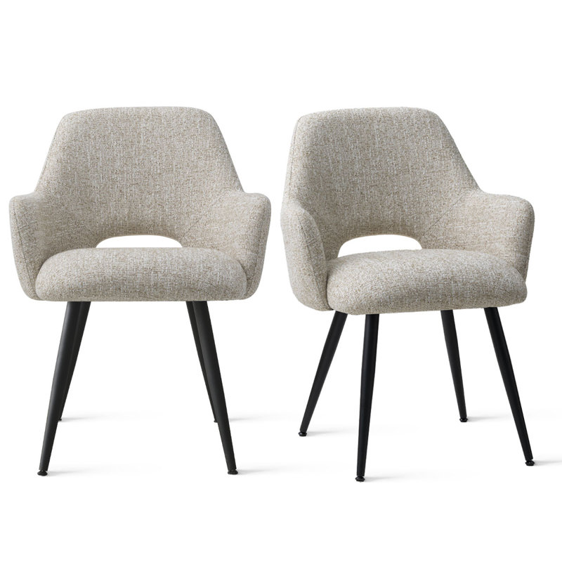 Fauteuils rembourrés l 23 po Matsuichi, Gruau