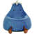 Polyester bleu foncé