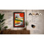 Mountain And Rising Sun Art Deco - Print-2024003481-2024003463