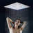 Rain Dual Shower Head 2.5 GPM GPM