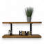 Choudhary Double Rustic Shelves Wall-Mounted Brackets Kitchen Decor-1490100852-1496567574