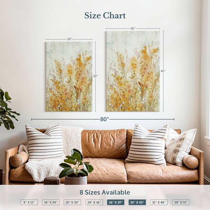 Harnek Spring Time II, 39" H x 26" W