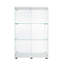 Vitrine 2 portes en verre avec 3 tablettes-114002196