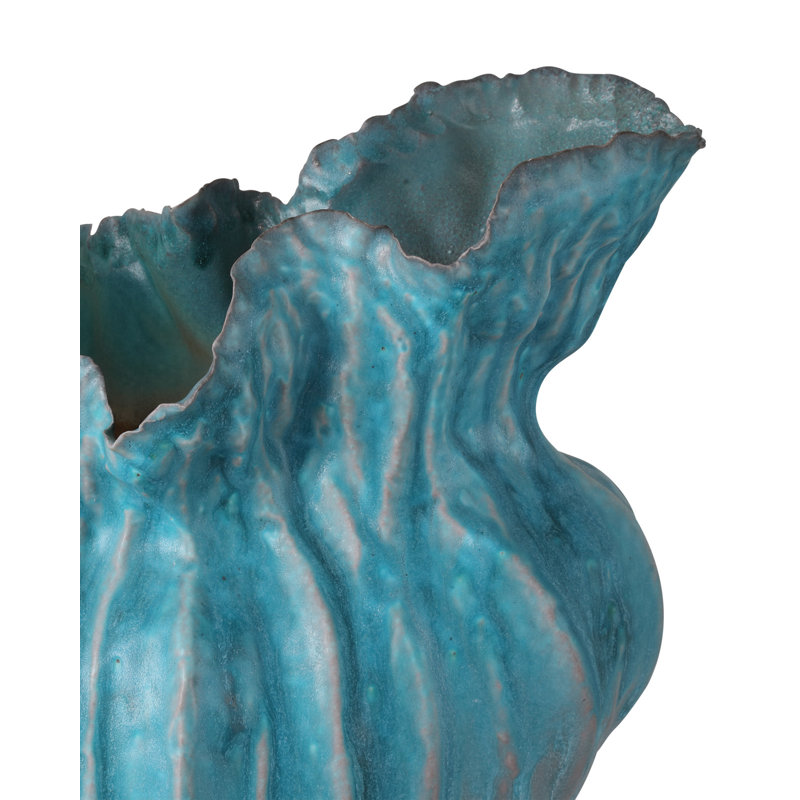 Flying Silk Blue Vase