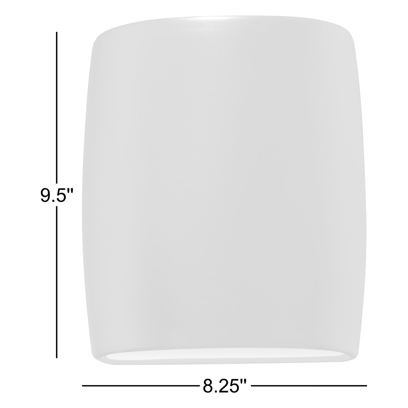 Moraga Single Light Ceramic Dimmable LED Flush Mounted Sconce, Carbon Matte Black/Champagne Gold