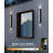 23.6" RGB Modern Led Outdoor Wall Lights, 1 Pack-812333372
