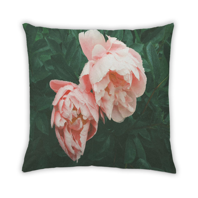 Coussin décoratif Color Focus rose 43, Microsuède