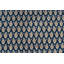 Oriental Area Rug in Navy Blue/Yellow