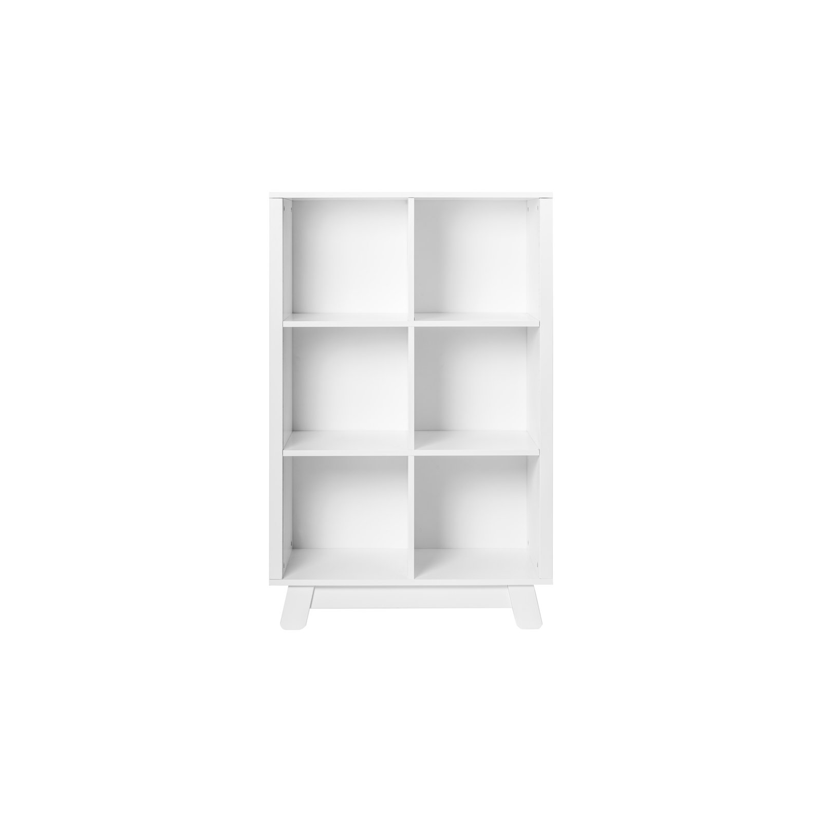 Hudson Cubby Bookcase, White