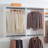 Devi Wall Mounted Wood Closet System-693152030