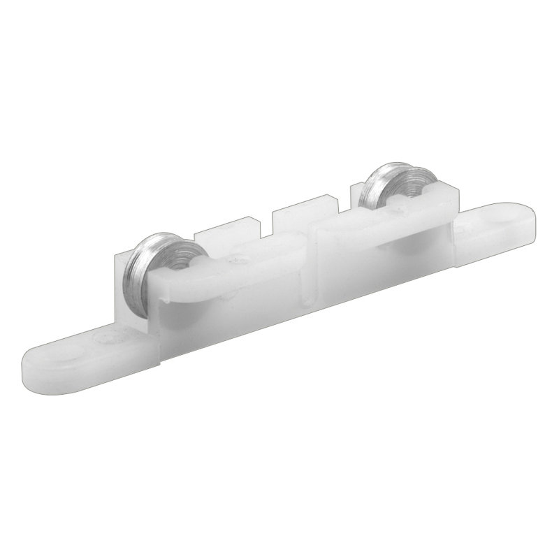 5/16 In. Concave Steel Wheel Sliding Window Tandem Roller Assembly