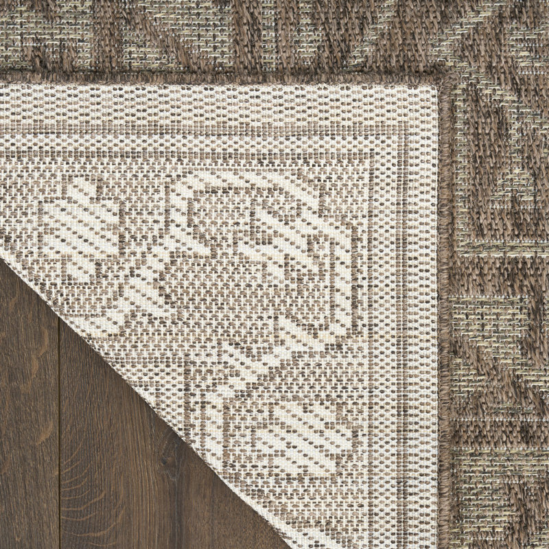 Gerritt Persian Indoor/Outdoor Area Rug, Rectangle 4' x 6'