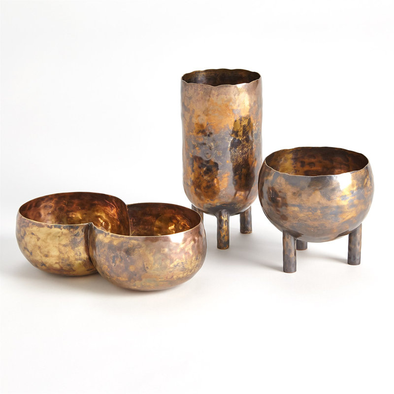 Alchemy Container-Burnt Brass-Short