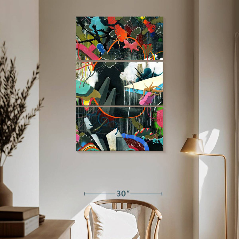 Kelan Anger Management, 65" H x 42" W