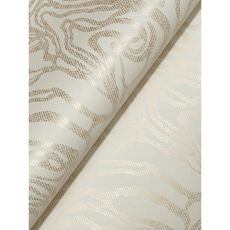 Papier peint marbré Massar, Doré