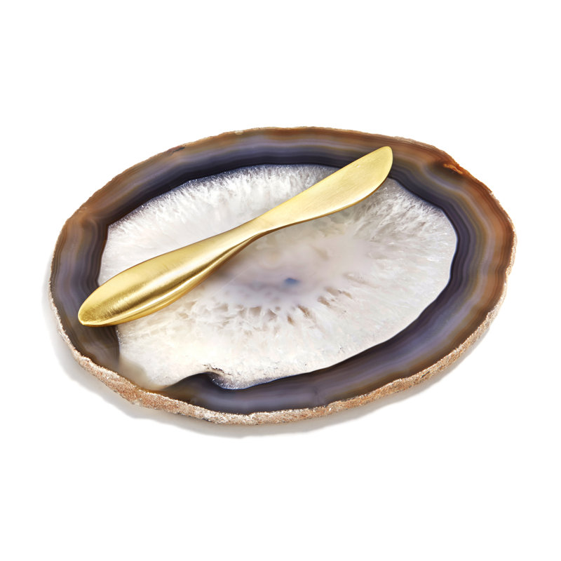 Gemstones Stoneware Bread And Butter Plate