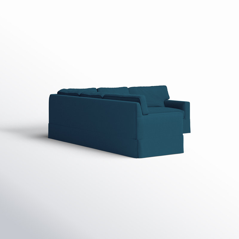 Taylor Upholstered L-Shaped Sectional Symmetrical, Bayou Midnight Canvas