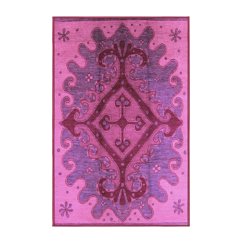 Oriental Indoor Rug, Rectangle 6' x 9'