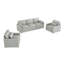  Ensemble de canapés rembourrés surdimensionnés Cozy-1462717946